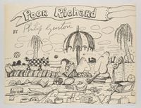 Untitled (Poor Richard) by Philip Guston contemporary artwork works on paper