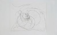Untitled by Trisha Brown contemporary artwork drawing