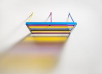 Distinct Platform by Liam Gillick contemporary artwork sculpture, installation