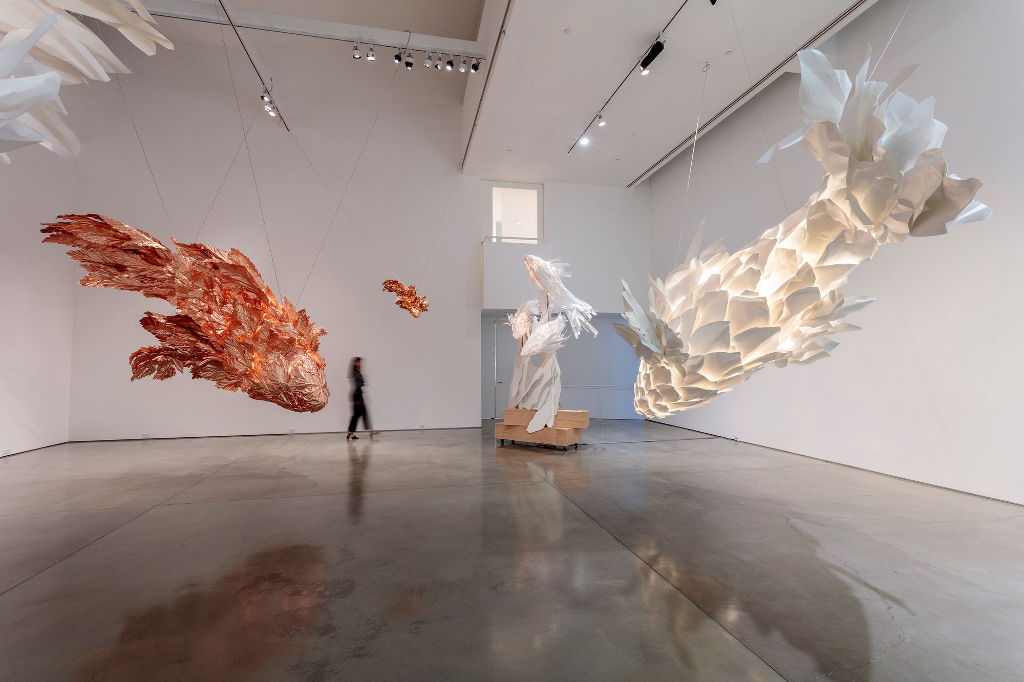 Frank Gehry: Fish Lamps at London's Gagosian Gallery