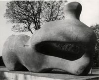 Recumbent Figure by Henry Moore contemporary artwork photography