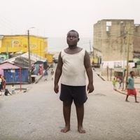 Le garçon à Takoradi by Denis Dailleux contemporary artwork photography