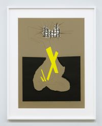 Ricostruzione teorica di un oggetto immaginario 11 by Bruno Munari contemporary artwork mixed media