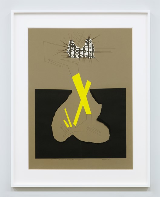 Ricostruzione teorica di un oggetto immaginario 11 by Bruno Munari contemporary artwork