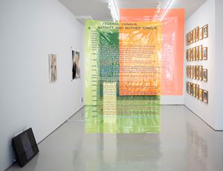 Exhibition view: Group Exhibition, Force Majeure, Eli Klein Gallery, New York (18 January–18 March 2020). Courtesy Eli Klein Gallery.