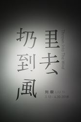 Exhibition view: Liu Yi, Thrown into the Wind, ShanghART M50, Shanghai (10 March-30 April 2018). Courtesy ShanghART.