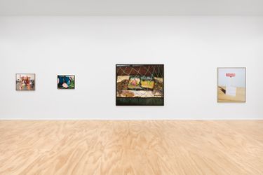 Exhibition view: Lucas Blalock, Florida, 1989, Eva Presenhuber, New York (27 February–10 April 2021). © Lucas Blalock. Courtesy the artist and Galerie Eva Presenhuber, Zurich / New York.