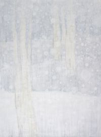 Snow Landscape I by Iris Schomaker contemporary artwork painting