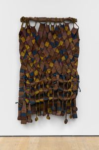 Manto de greda [Clay Mantle] by Olga de Amaral contemporary artwork sculpture