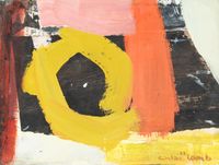 Mechanics by Chloë Lamb contemporary artwork painting, works on paper