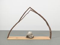 Latent Branches by Kishio Suga contemporary artwork sculpture