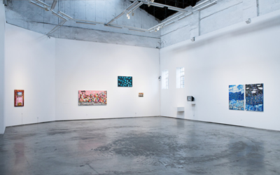 Exhibition view: Chris Gill, New Works, ShanghArt, M50, Shanghai (23 November–5 January 2014). Courtesy Shanghart.