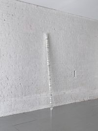 White Dickinson THE MOST INTANGIBLE THING IS THE MOST ADHESIVE by Roni Horn contemporary artwork sculpture