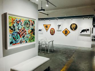 Exhibition view: STPI at Art Fair Philippines 2018, Booth X, Level 6 (1–4 March 2018). © STPI – Creative Workshop & Gallery, Singapore.