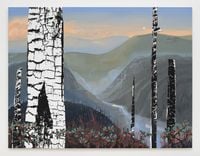 Yosemite Twilight by Melissa Brown contemporary artwork painting, works on paper