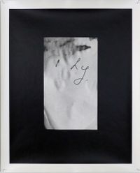 ILY (from the Love Note series) by Marie Shannon contemporary artwork print