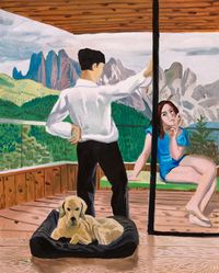 Babe, Do You Enjoy This Place? by Lee Yang contemporary artwork painting