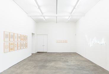 Exhibition view: Astrid Klein, CUTS, Sprüth Magers, Berlin (1 February–6 April 2019). Courtesy Sprüth Magers. Photo: Ingo Kniest.