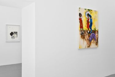 Exhibition view: Group Exhibition, Colours of my dream, Fabienne Levy, Lausanne (4 June–4 September 2021). Courtesy Fabienne Levy Gallery. Photo: Zoé Aubry.