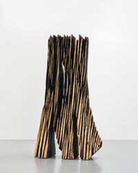 Downpour by David Nash contemporary artwork sculpture