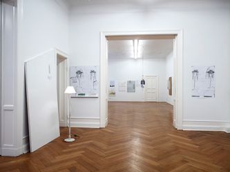 Exhibition view: Josef Strau, The Oriental Therapies, Galerie Buchholz, Berlin (26 June–12 September 2009). Courtesy Galerie Buchholz.