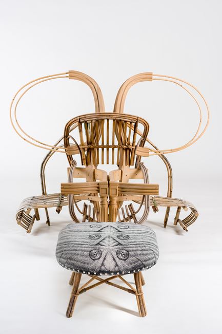 Chair and Ottoman by Sarah Contos contemporary artwork