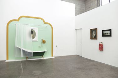 Exhibition view: Heather Straka and Emily Hartley-Skudder, Wendy's Cigarette, Jonathan Smart Gallery, Christchurch (9 May–10 June 2023). Courtesy Jonathan Smart Gallery.