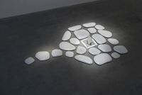Flat Stone by Mariko Mori contemporary artwork installation