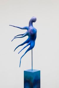 Rebel Entity (Flying Form) by Bettina Scholz contemporary artwork sculpture