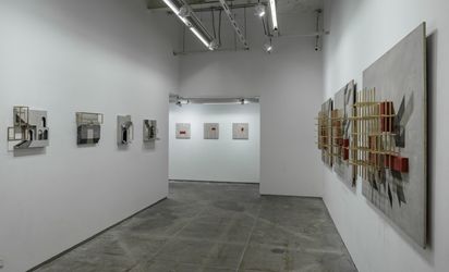 Exhibition view: Rathin Barman, There is Now a Wall, Experimenter, Hindustan Road (3 February–26 March 2022). Courtesy Experimenter.