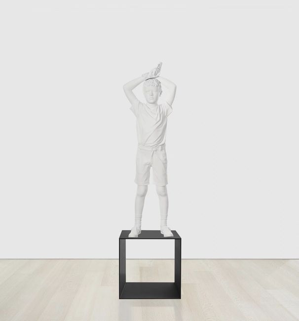 Boy With Gun by Elmgreen & Dragset contemporary artwork