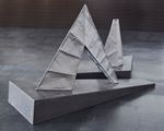 Sculpture - Separated Mountain - by Katsuhiro Yamaguchi contemporary artwork 6