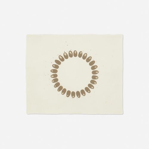 Untitled (Mud Drawing) by Richard Long contemporary artwork