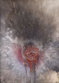 Untitled by Otto Piene contemporary artwork painting