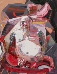 Pancreatitis (Kenny) by Ben Quilty contemporary artwork painting