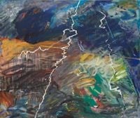 Lightning Strike by Michael Taylor contemporary artwork painting