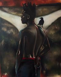 Birth of the Self by Johnson Eziefula contemporary artwork painting
