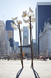 Two Orchids by Isa Genzken contemporary artwork sculpture