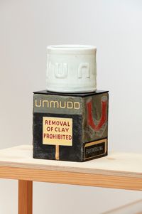 Removal of clay prohibited by Denis O'Connor contemporary artwork ceramics