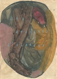 les ancêtres s'égarent by Arpaïs Du Bois contemporary artwork painting, works on paper, photography, print
