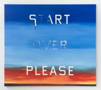 Start Over Please by Tammi Campbell contemporary artwork painting, works on paper