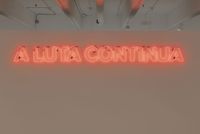 The Struggle Continues (A Luta Continua) by Thomas Mulcaire contemporary artwork sculpture