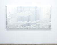 Kumo (Cloud) 07.27.2022 1:01 PM NYC by Miya Ando contemporary artwork painting