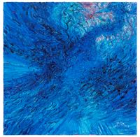 Determination. Freedom - Blue Bird No.1 by Ren Sihong contemporary artwork painting
