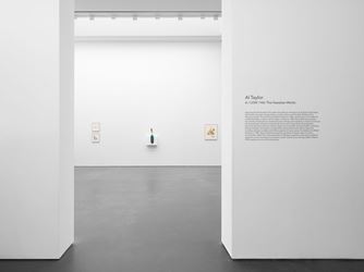 Exhibition view: Al Taylor, A / LOW / HA, The Hawaiian Works, David Zwirner, 537 West 20th Street, New York (5 March–31 July 2020). Courtesy David Zwirner.