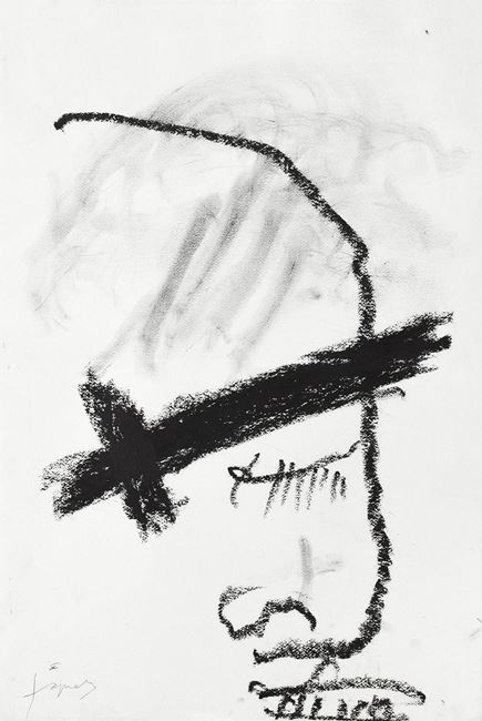 Perfil by Antoni Tàpies contemporary artwork