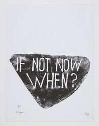 If Not Now When? by Barthélémy Toguo contemporary artwork print