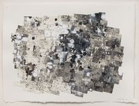 Broken Grid VIII by Jack Whitten contemporary artwork painting, works on paper, drawing