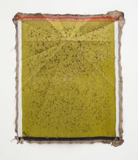 Untitled (Golden Green H-140) by Jeff McMillan contemporary artwork painting