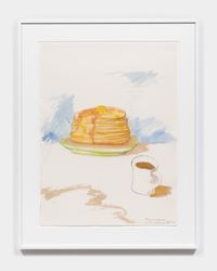 Pancakes by Robert Colescott contemporary artwork painting, works on paper, drawing